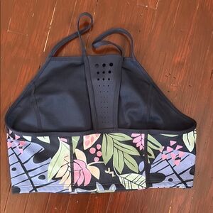 JoyLab Blue Floral Sports Bra